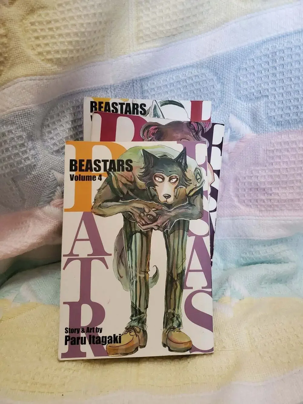 Beastars Manga Lot Volumes 4, 6, and 8 by Paru Itagaki